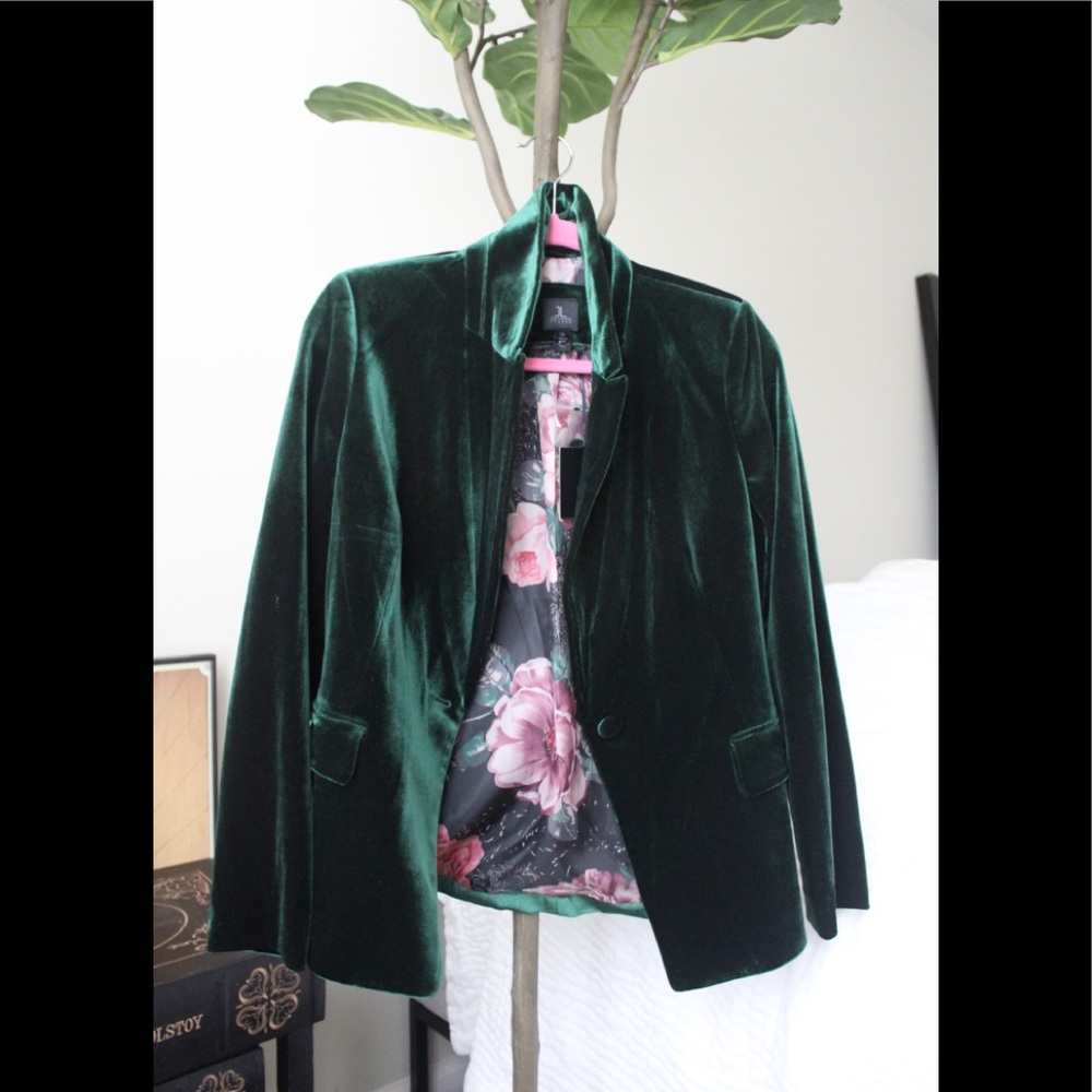 Jules & Leopold Velvet Blazer